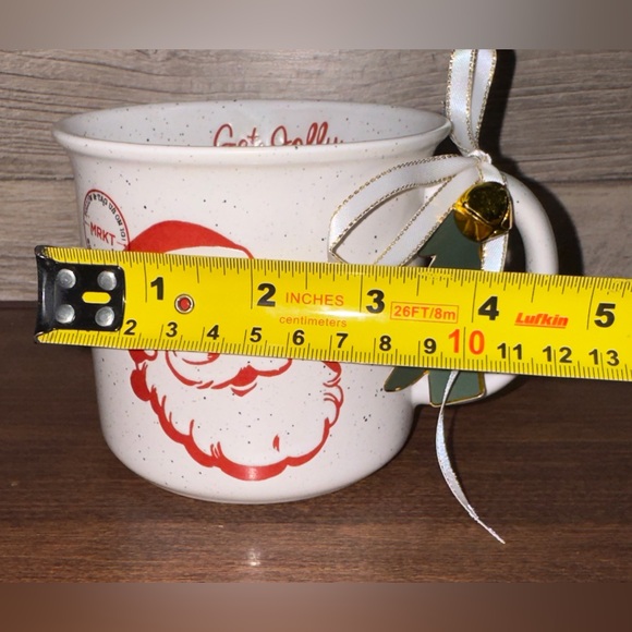 Super Cute  Vintage Santa Mug by Market Finds - NEW - Picture 5 of 7